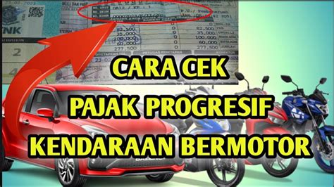 1. Cek Pajak Progresif: 7 Hal yang Wajib Kamu Tahu Biar Gak Kena Getok!