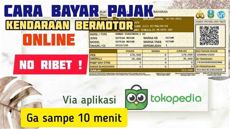 5 Cara Super Sat Set Bayar Pajak Motor 5 Tahunan, Anti Ribet!