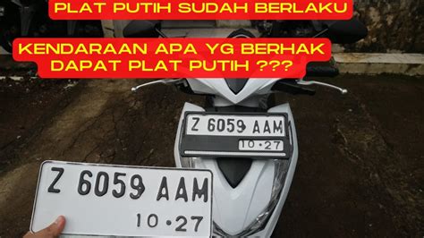3 Mitos Motor Plat Putih: Akhirnya Terungkap Artinya! 3 Mitos Motor Plat Putih: Akhirnya Terungkap Artinya!