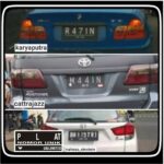 5 Plat Nomor yang Bikin Ngakak and Viral Tahun Ini!