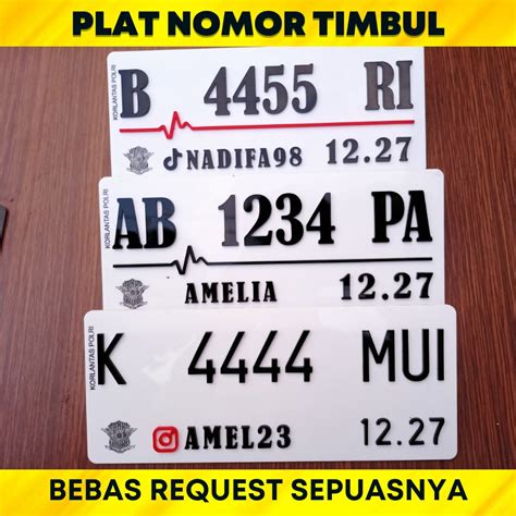 5 Plat Nomor yang Bikin Ngakak and Viral Tahun Ini! 5 Plat Nomor yang Bikin Ngakak and Viral Tahun Ini!